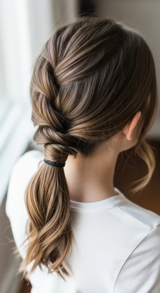twisted-low-ponytail
