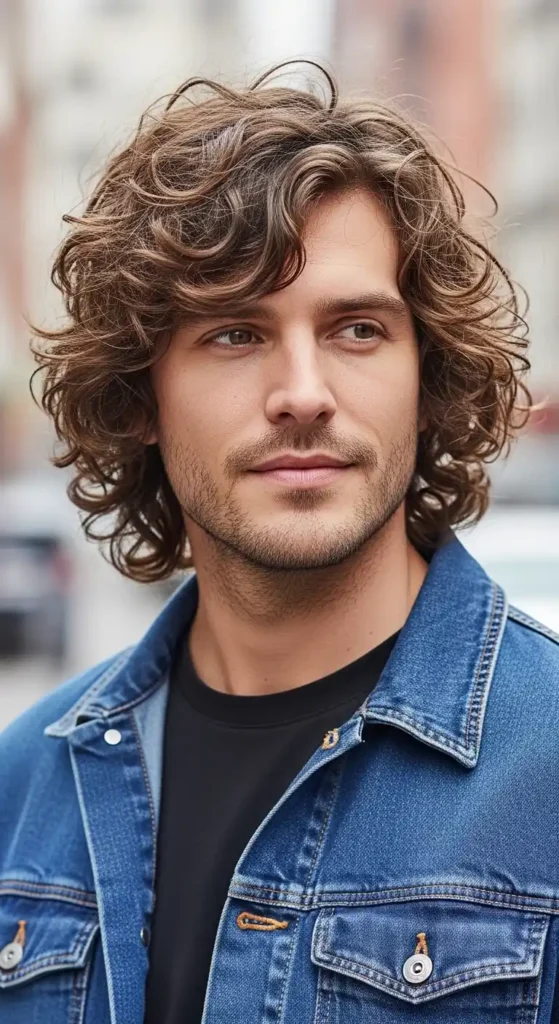 18 Shaggy Hairstyles for Men That Suit Every Face Shape 3 curly-shag