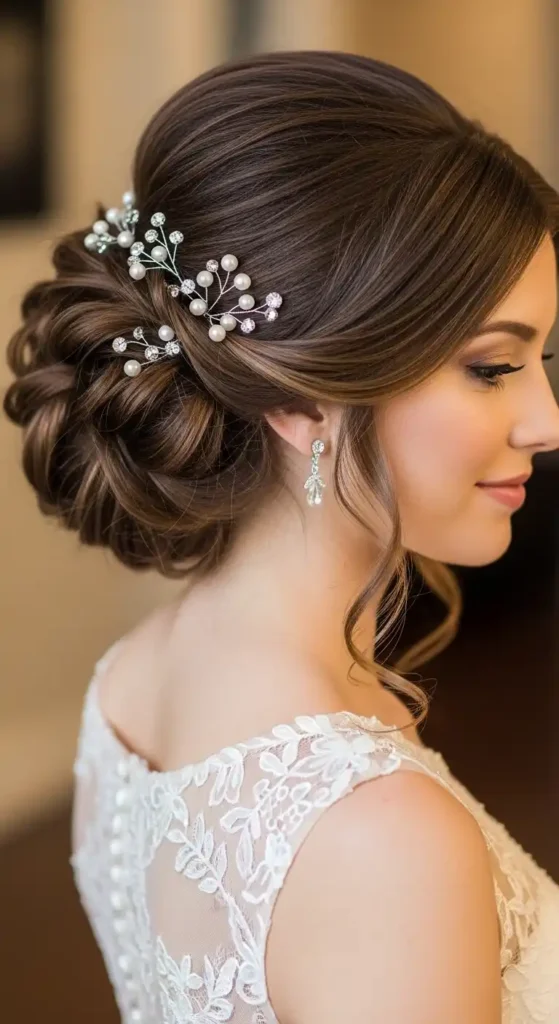 19 Beautiful Prom Hairstyles for Long Hair for a Dreamy Look 6 prom-hairstyles-with-gems