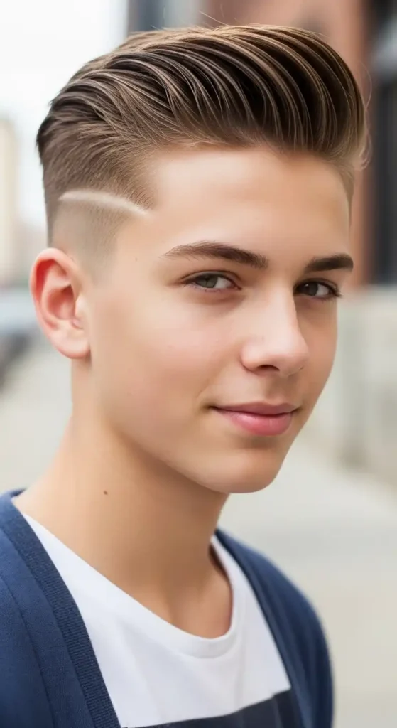 16 Best Teenage Haircuts to Keep Your Style Fresh and Trendy 13 slicked-back-undercut