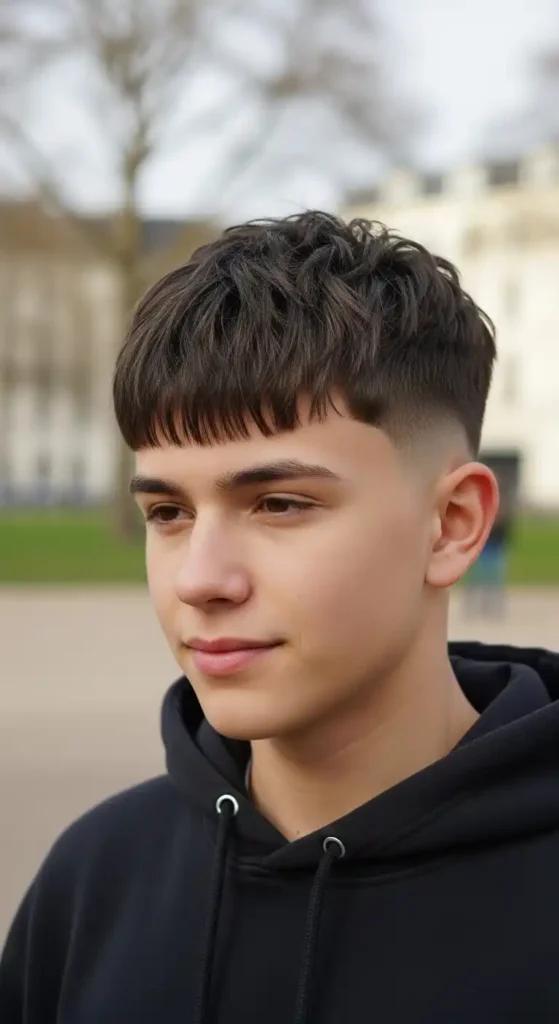 16 Best Teenage Haircuts to Keep Your Style Fresh and Trendy 2 textured-crop-with-fringe