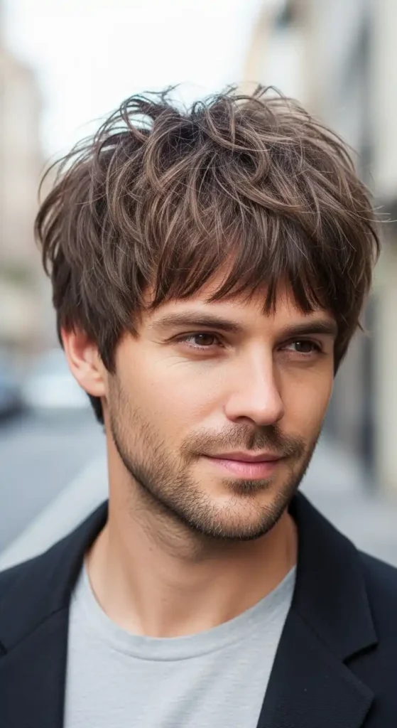 18 Shaggy Hairstyles for Men That Suit Every Face Shape 5 textured-fringe-shag