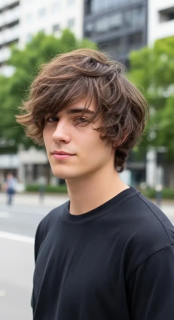 18 Shaggy Hairstyles for Men That Suit Every Face Shape 11 tousled-shag