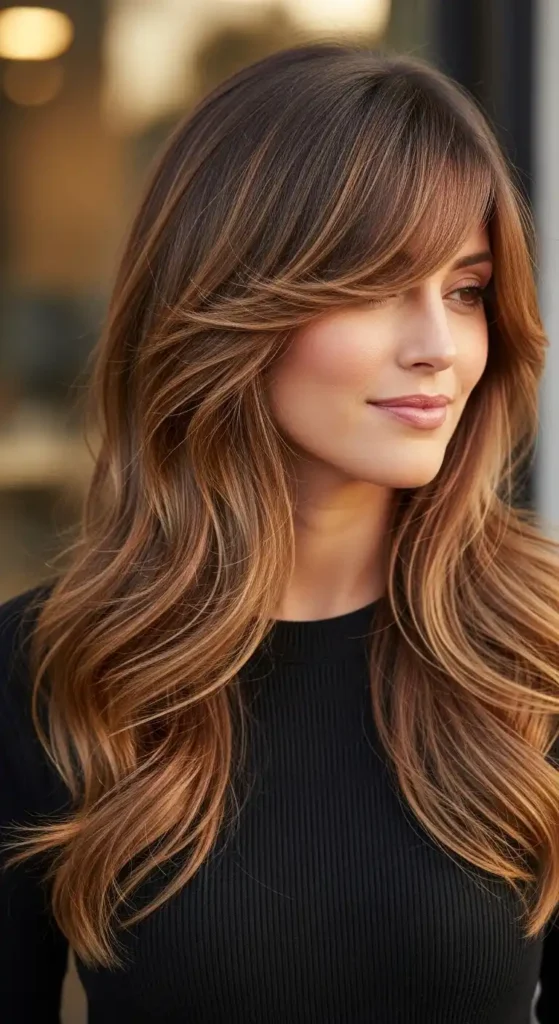 wavy-long-hair-with-side-swept-bangs