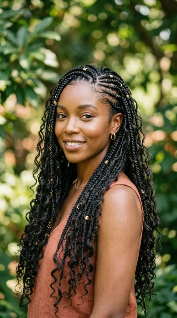 15 Hottest Braided Hairstyles for Black Women That Look Stunning 10 boho-braids