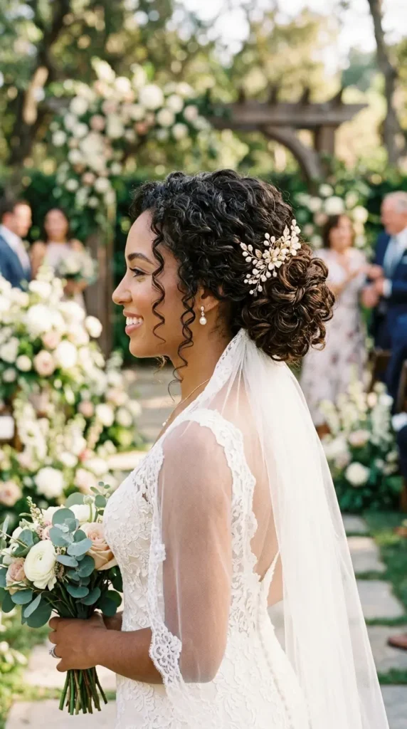 curly-bridal-chignon