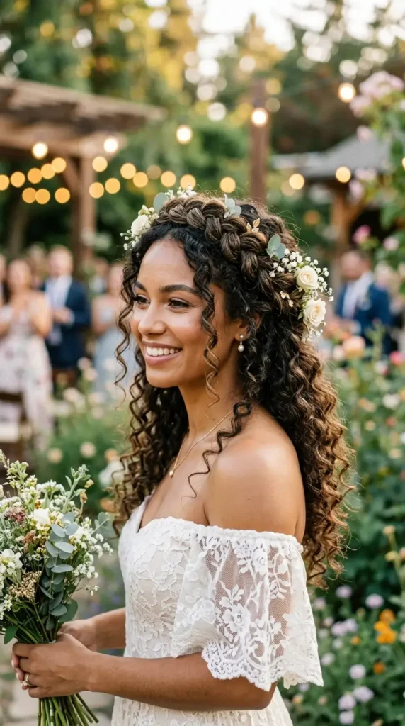 curly-bridal-crown-braid