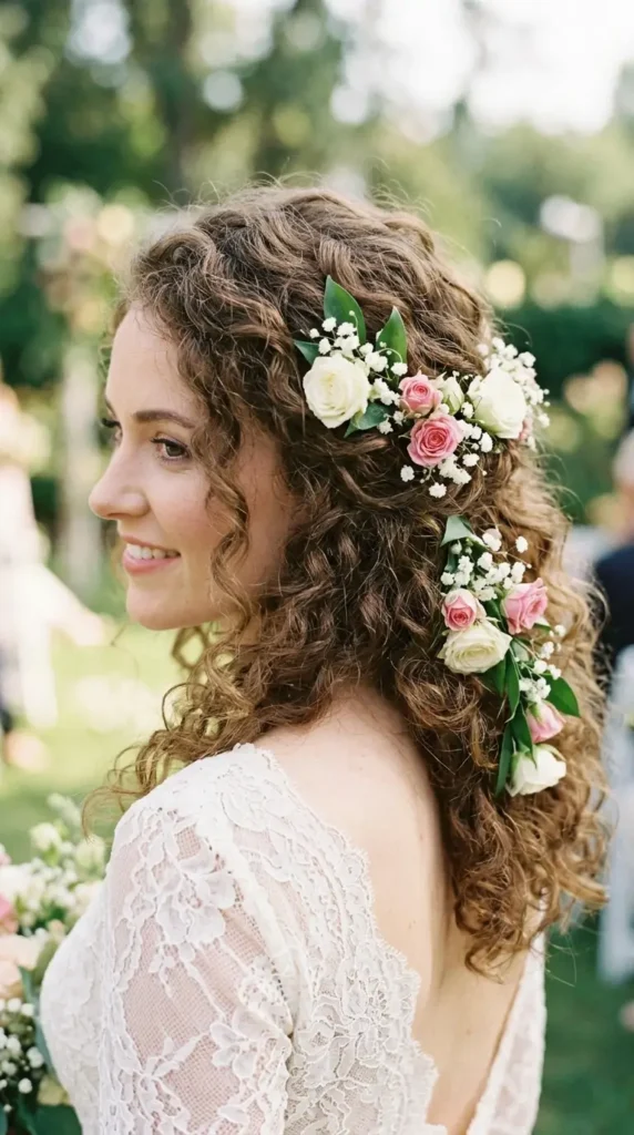 curly-hair-with-floral-accessories