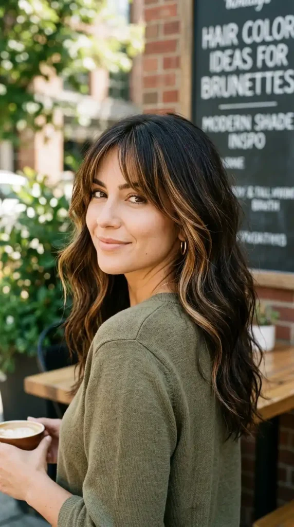 dark-brown-with-face-framing-highlights