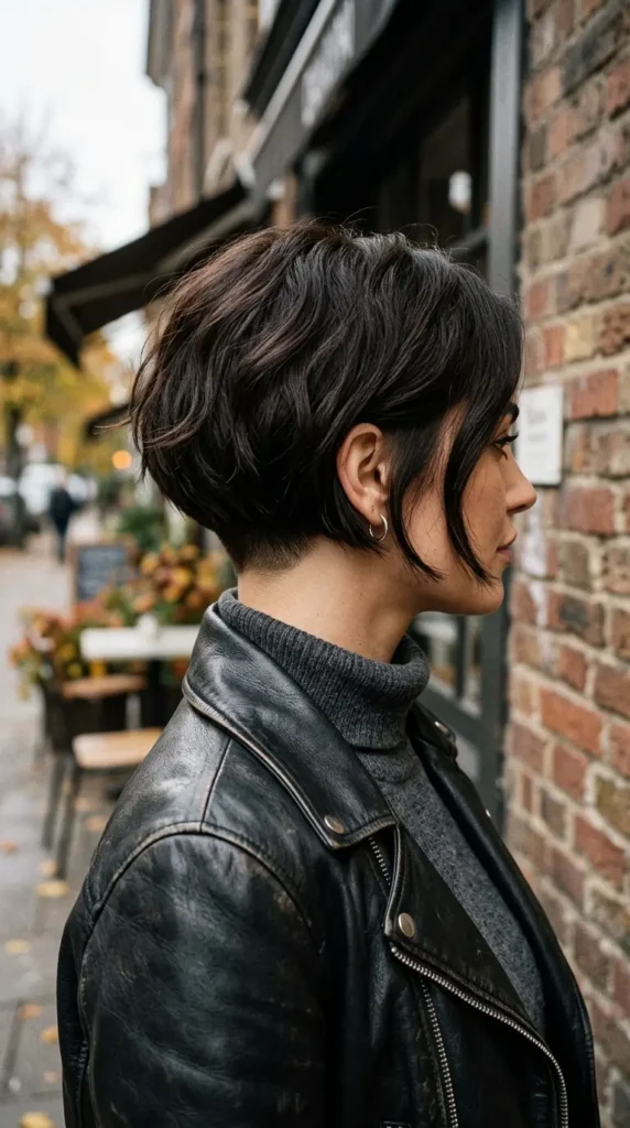 dark-brunette-undercut-bob-for-classic-edge