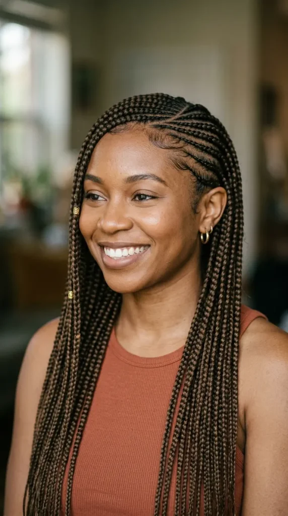 15 Hottest Braided Hairstyles for Black Women That Look Stunning 7 lemonade-braids