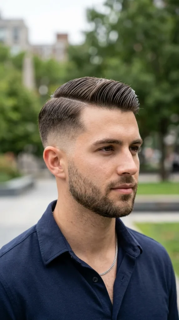 low-fade-with-side-part