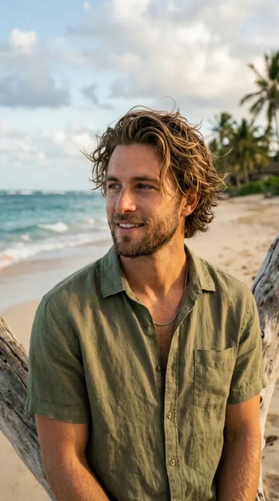 messy-textured-beach-waves
