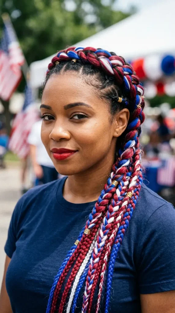 patriotic-braided-color-blend