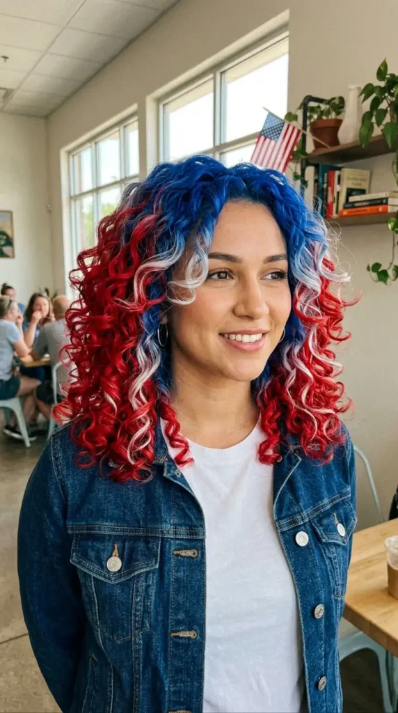 patriotic-curly-hair-color