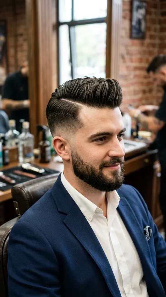 pompadour-side-part