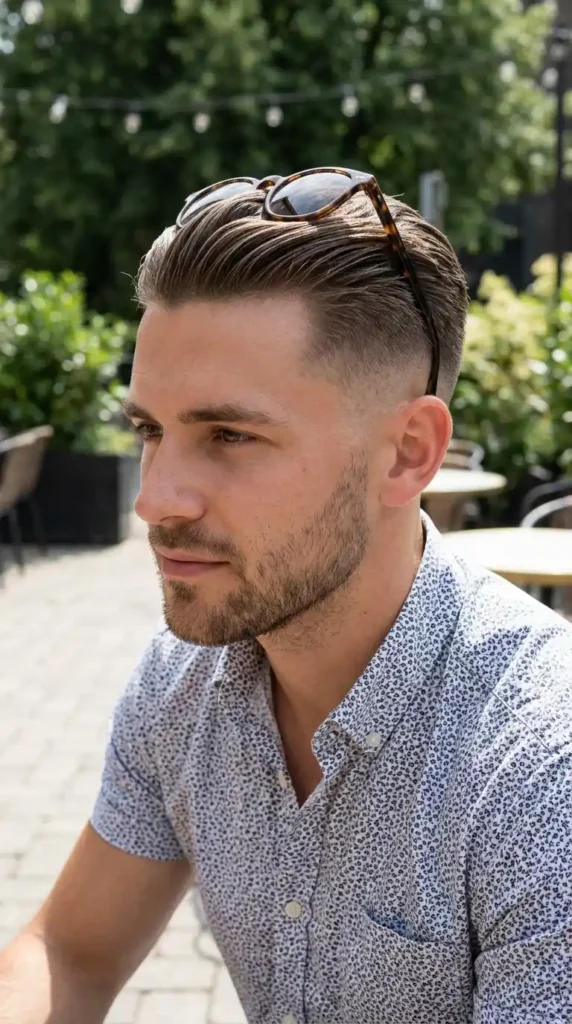 short-slick-back