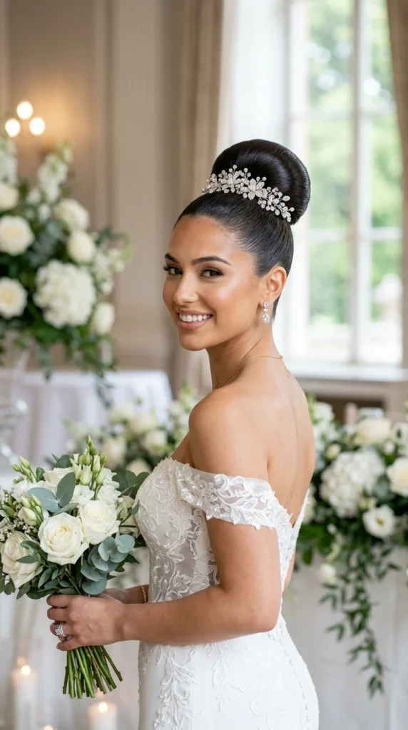 sleek-high-bun