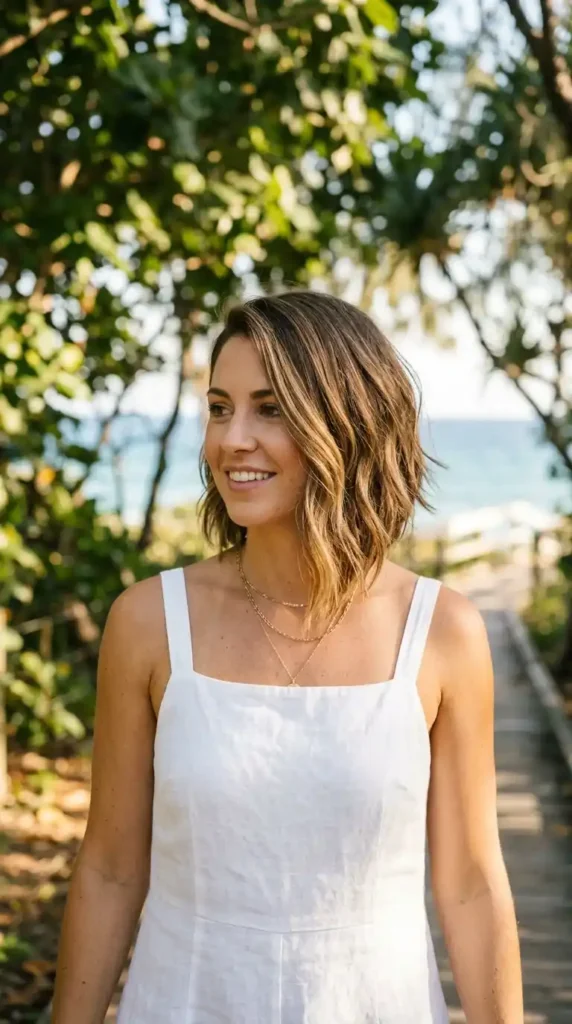 15 Summer Haircut Trends for Women That Are Everywhere Right Now 14 the-asymmetrical-lob