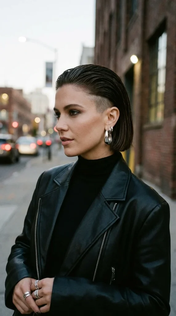 wet-look-undercut-bob-for-high-fashion-style