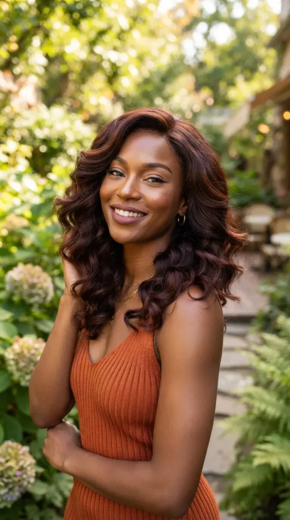 mahogany-brown
