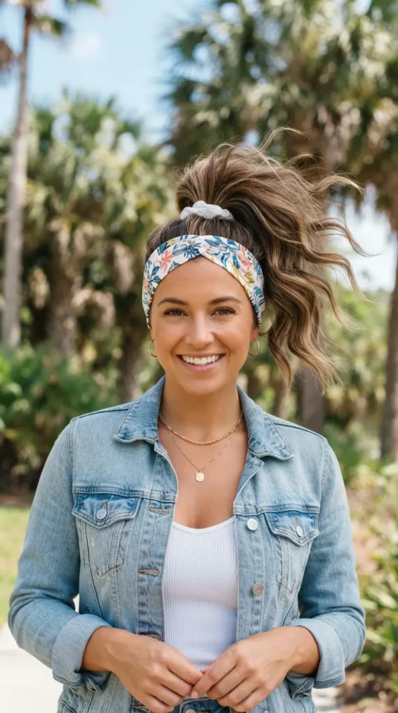 palm-tree-ponytail-with-headband