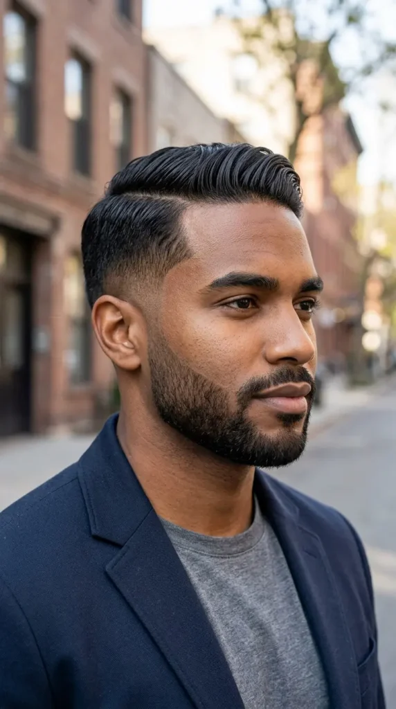 side-part-with-neat-beard