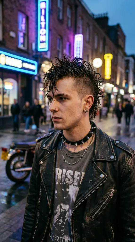 wet-look-punk-hair